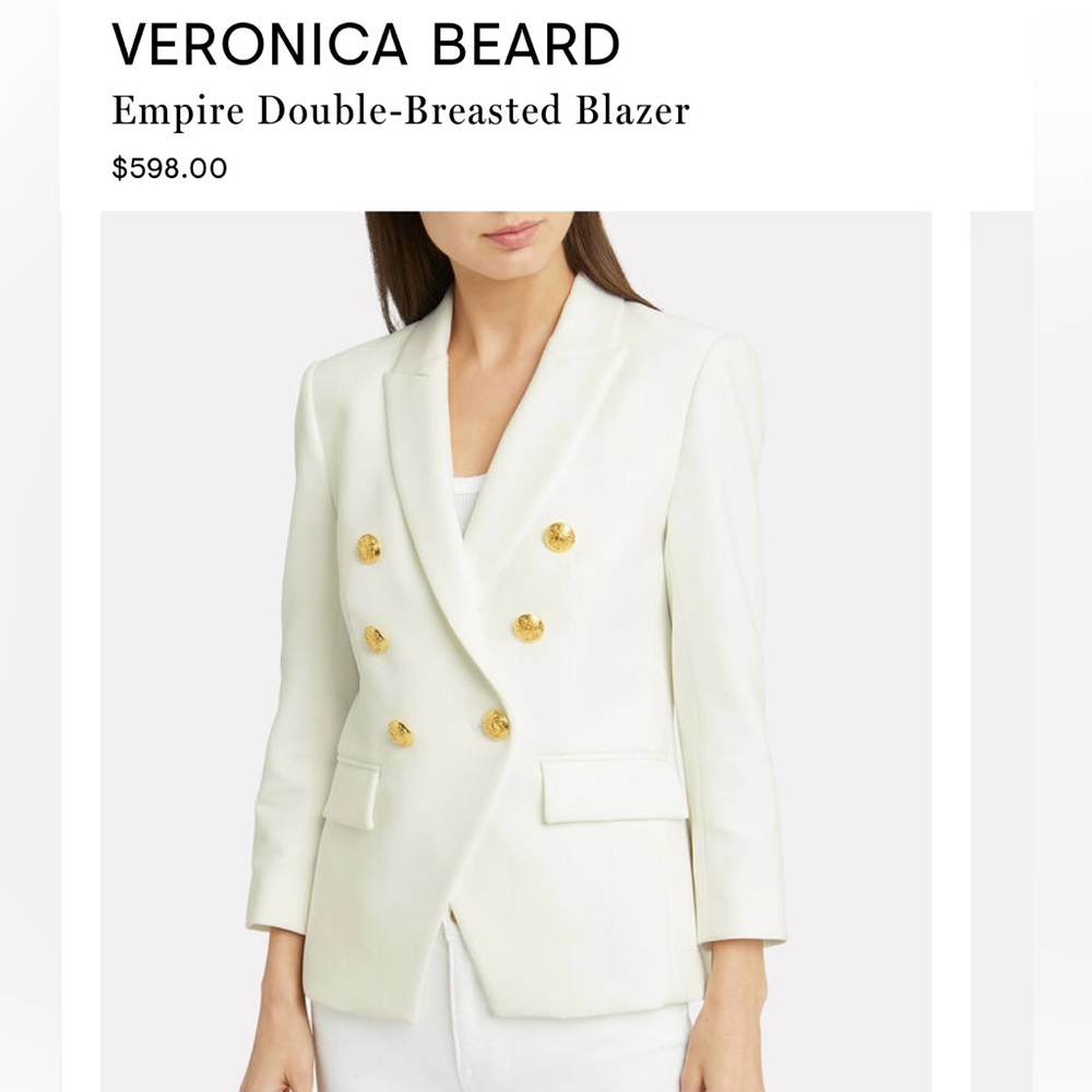 Veronica Beard Empire Dickey Jacket Size 2 NWT NEVER WORN from INTERMIX